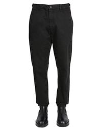Aspesi - Straight-Leg Chinos With Zipper - Lyst
