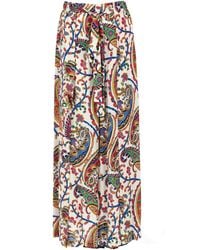 Etro - Vibrant Viscose Trousers For - Lyst