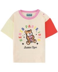 KENZO - T-Shirt "Bubble Tiger" - Lyst