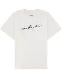 MM6 by Maison Margiela - T-Shirt Con Logo - Lyst