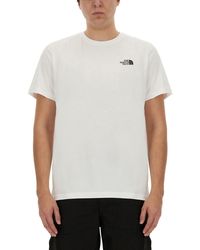 The North Face - Logo Crew Neck T-Shirt - Lyst