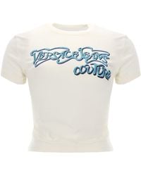 Versace Jeans Couture - T-Shirt Con Logo - Lyst