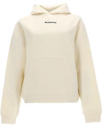 Balenciaga - Felpa Con Logo - Lyst