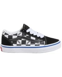 Vans - "Old Skool Logo Check" Snekaer - Lyst