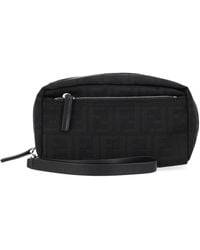 Fendi - Beauty Case Con Doppia Zip Small - Lyst
