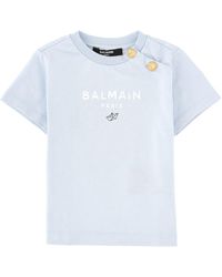 Balmain - T-Shirt Con Logo - Lyst