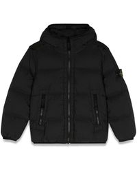 Stone Island - Real Feather Jacket For Boys - Lyst