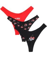 DIESEL - 3-Pack Of "Ufpn-Punchy" Briefs - Lyst
