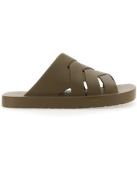 Bottega Veneta - Stylish Rubber Sandals With 2.5 Cm Sole - Lyst