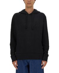 JW Anderson - Relaxed Fit Hooded Sweatshirt - Lyst