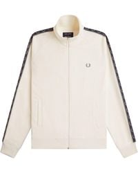 Fred Perry - Felpa Tracksuit Con Logo E Zip - Lyst