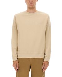 A.P.C. - Soft Organic Cotton Crew Neck Sweatshirt - Lyst