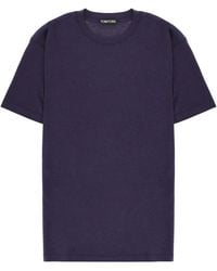 Tom Ford - Lyocell And Cotton T-Shirt T-Shirts - Lyst