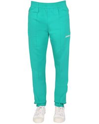 MOUTY - Viscose Blend Logo Embroidery JOGGING Pants - Lyst