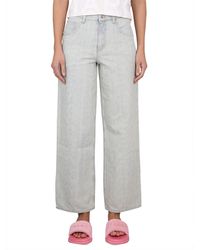 Marc Jacobs - Monogram Denim Jeans For - Lyst