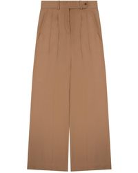Alberta Ferretti - Wide Leg Tailored Pants - Lyst