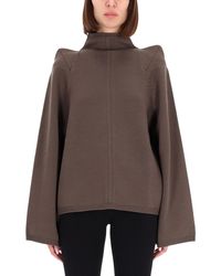 Rick Owens - Solid Turtle Neck Top - Lyst