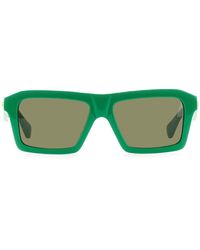 Bottega Veneta - Classic Square Sunglasses - Lyst