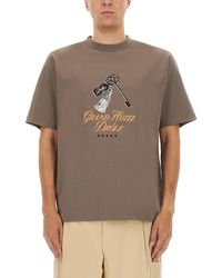 Drole de Monsieur - Grand Hotel Print T-Shirt - Lyst