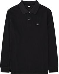 C.P. Company - C. P. Company Polo A Maniche Lunghe - Lyst