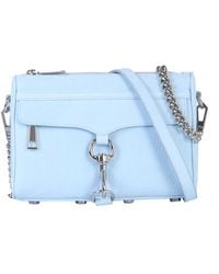Rebecca Minkoff Mac Mini Leather Bag - Blue