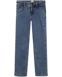 BOSS - Jeans Denim Scuro - Lyst
