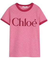 Chloé - Tee Shirt - Lyst