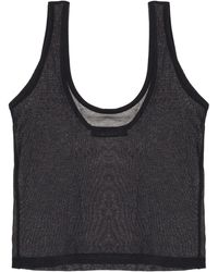 Our Legacy - Solid Scoop Neck Top - Lyst