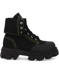 Ganni - Stivaletto Da Trekking - Lyst