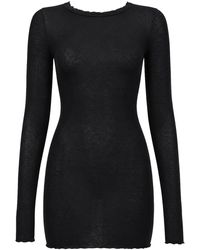 Rick Owens - T-Shirt A Manica Lunga - Lyst