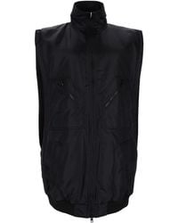 MM6 by Maison Margiela - Gilet Con Zip - Lyst
