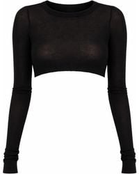 Rick Owens - Longsleeved Top - Lyst