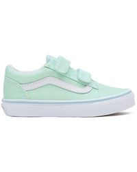 Vans - Uy Old Skool V Glitter Pastel - Lyst