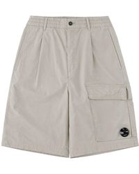 C.P. Company - C. P. Company Shorts Cargo Con Patch Logo - Lyst