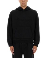 Helmut Lang - Sweatshirt With Embossed Logo - Lyst