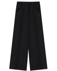Theory - Wool Tailored Pants - Lyst