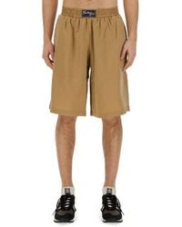 FAMILY FIRST - Bermuda With Logo - Lyst