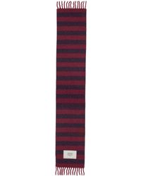 Maison Kitsuné - Scarf With Logo-Uomo - Lyst