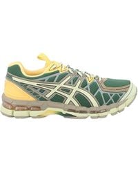 Asics - Mesh And Leather Sneakers - Lyst