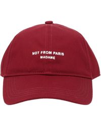 Drole de Monsieur - Cappello Da Baseball Con Slogan - Lyst