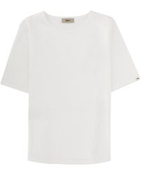 Herno - Split T-Shirt - Lyst