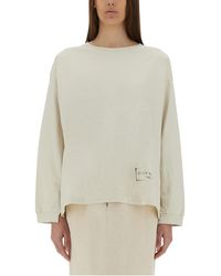 Maison Margiela - Relaxed-Fit Cotton Shirt With Signature Logo Detail - Lyst