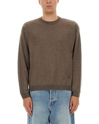Moschino - Wool And Silk Pullover - Lyst