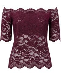 Rabanne - Top Con Spalle Scoperte - Lyst
