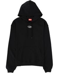 DIESEL - S-Norm-Hood-Iod Sweatshirt - Lyst