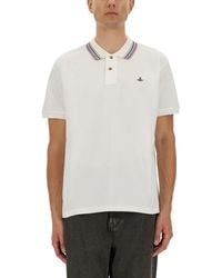 Vivienne Westwood - Classic Cotton Pique Polo Shirt - Lyst