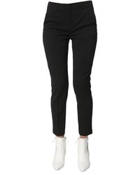 Max Mara - PANTALONE MORETTO IN LANA VERGINE - Lyst
