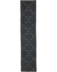 CASABLANCA - Monogram "Fluffy" Scarf - Lyst