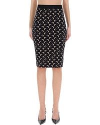 Marine Serre - Printed Midi Skirt - Lyst