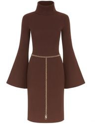 Michael Kors - Knitted Mini Dress - Lyst